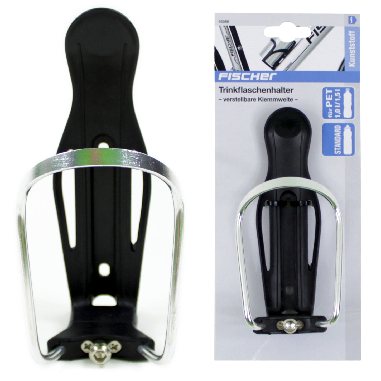 Fahrrad Trinkflaschenhalter Verstellbar Fischer Getränkehalter Flaschenhalter