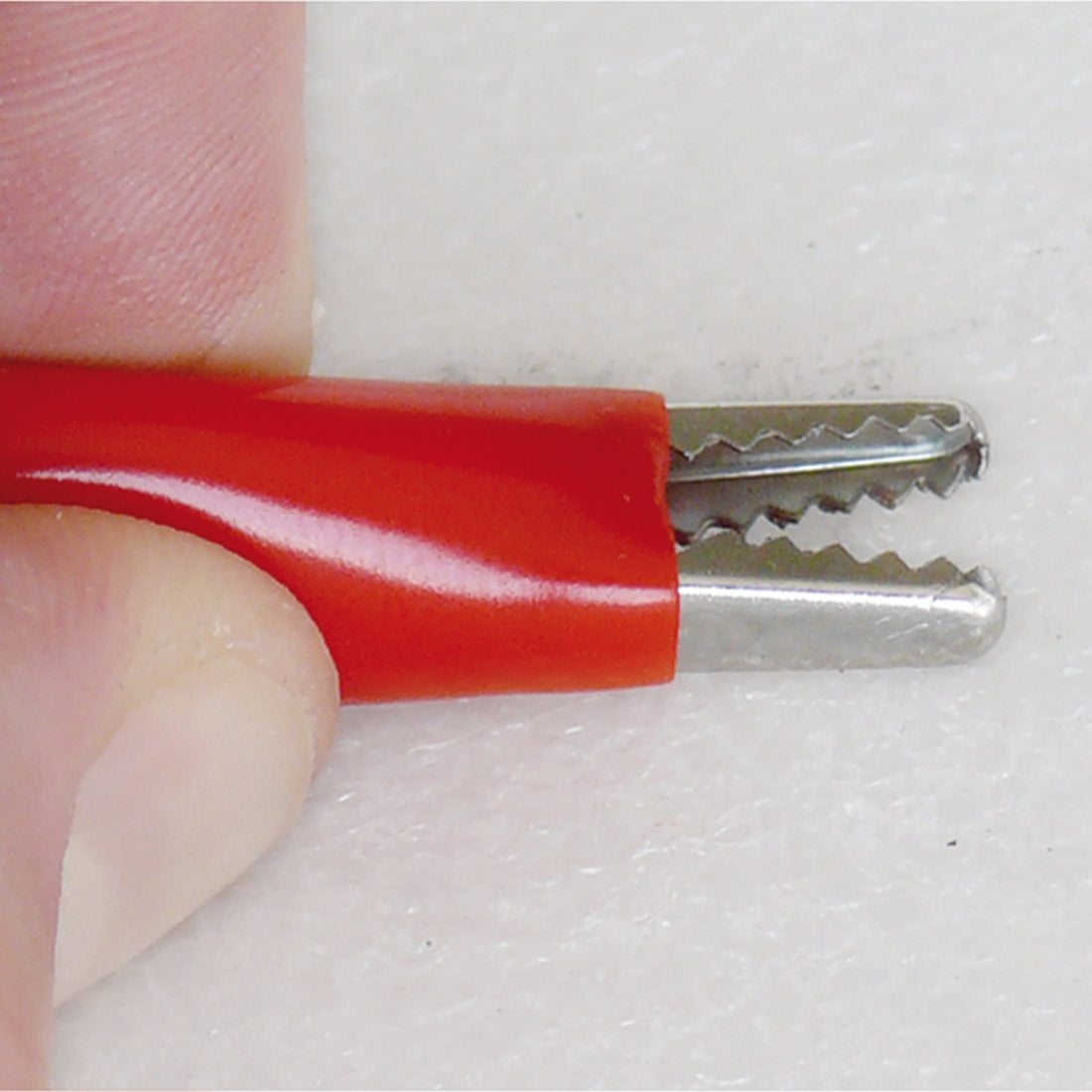 10x Krokodilklemmen Set Rot 55mm isoliert Prüfklemmen Krokoklemmen Messklemmen