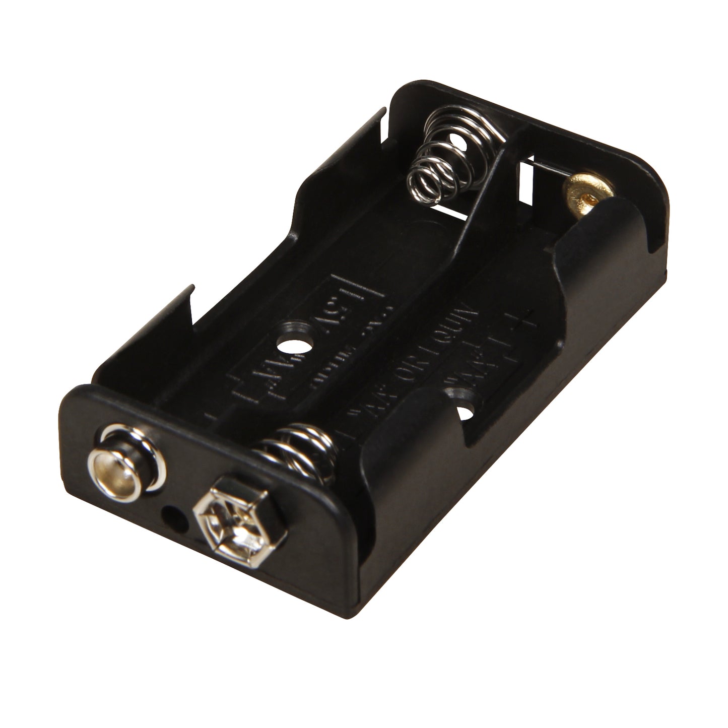 Batteriehalter Akkuhalter für 2x AA Mignon-Zellen Batteriegehäuse FR6 HR6 LR6