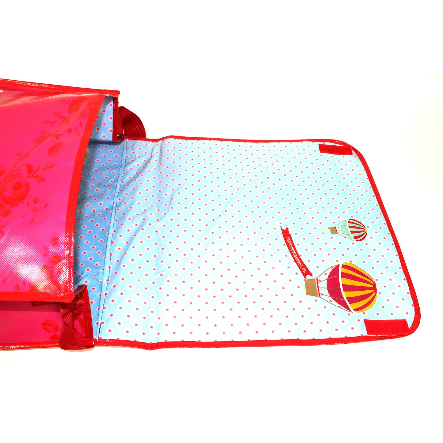 XL Strand- und Badetasche mit Wickelauflage und Handytasche / 6 Fächer