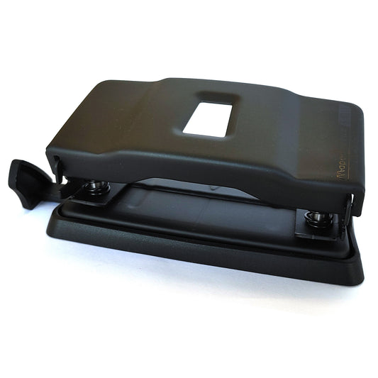 Papierlocher Maped E4011 10 Blatt Stanzlocher Bürolocher Locher Matt Schwarz