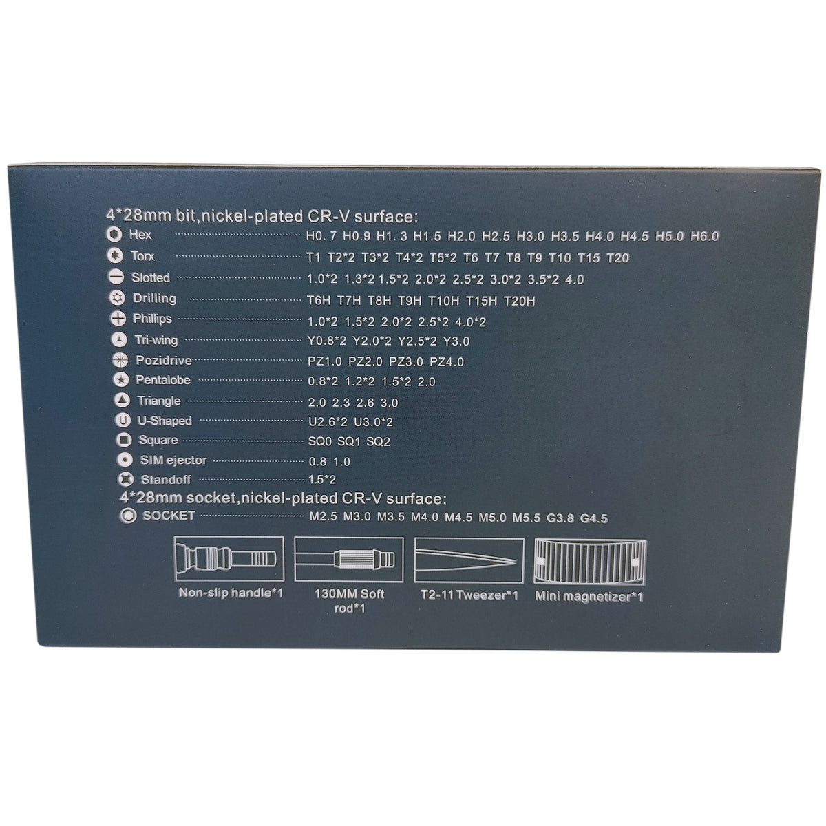 Schraubendreher Set 106 Teile mit Ratsche in Box Werkzeug Set Satz Magnetisch