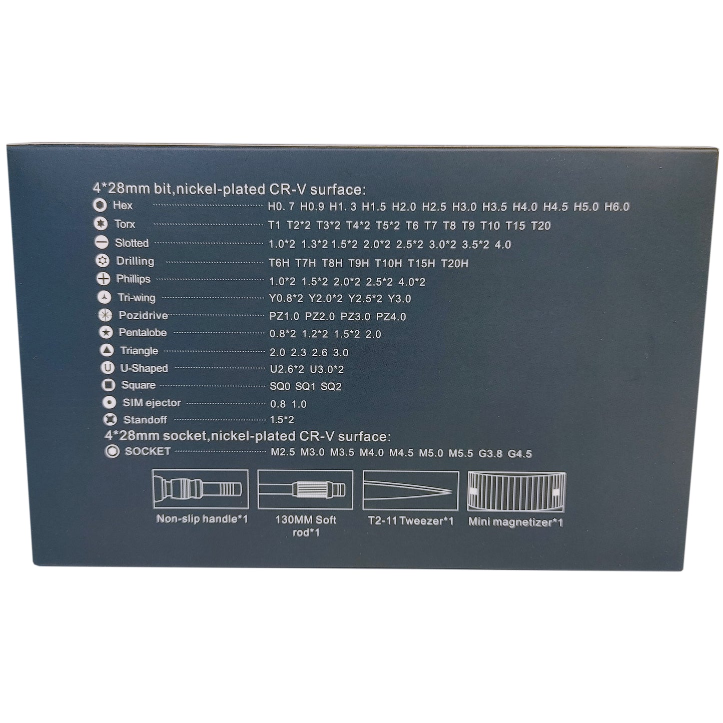 Schraubendreher Set 106 Teile mit Ratsche in Box Werkzeug Set Satz Magnetisch