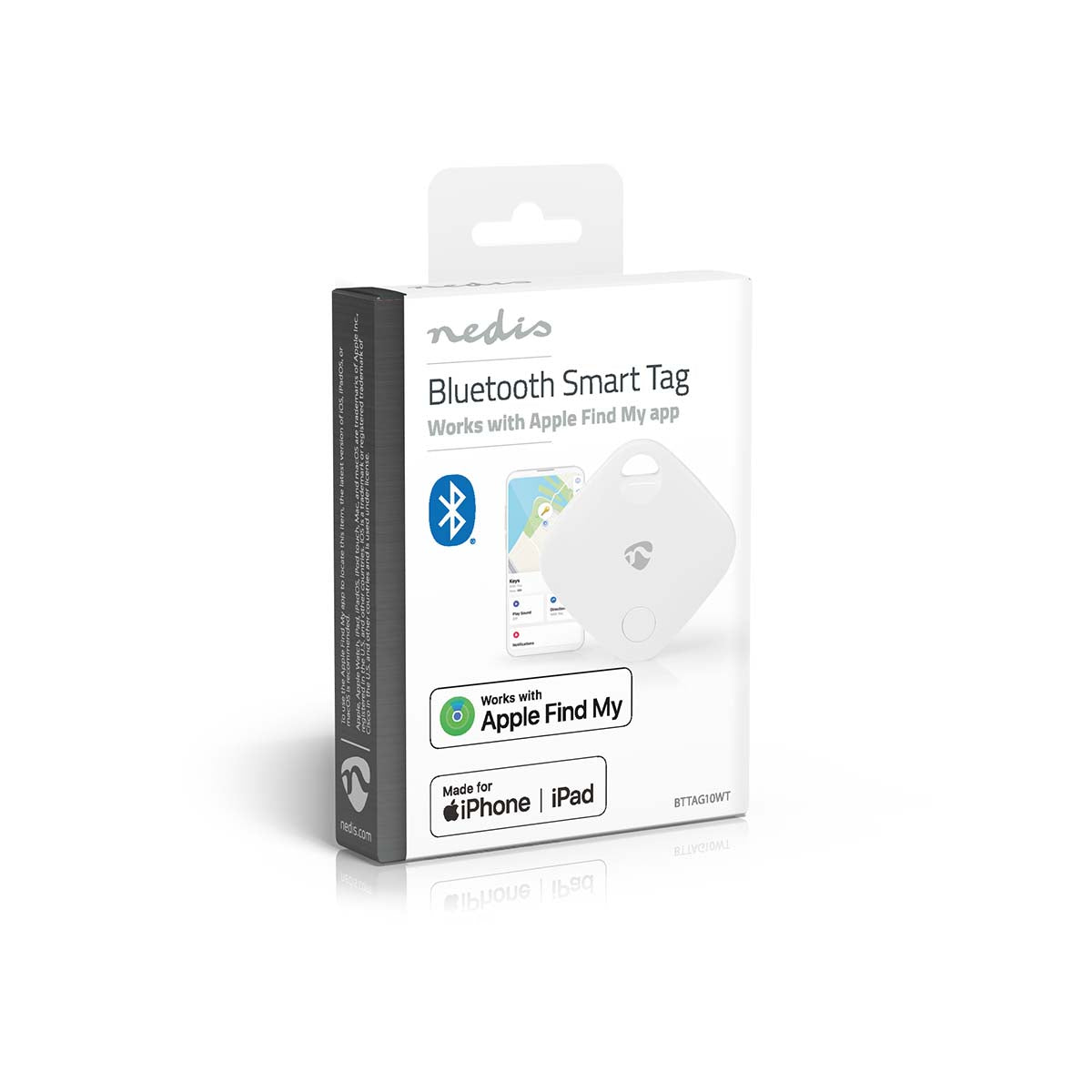 Schlüsselfinder Tracker Bluetooth Geräteortung Lokal und Global mit App Anhänger
