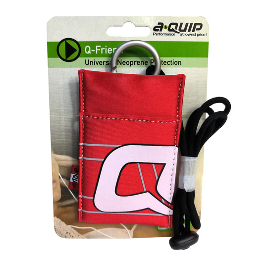 Neopren Tasche Universal 12x7,5cm Karabiner Klettverschluss Schutzhülle Schlaufe