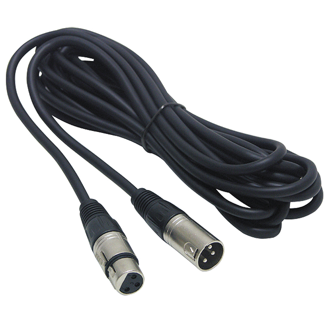 XLR Verbindungskabel 5m Mikrofonkabel DMX Stecker Buchse Verlängerung 5 Meter