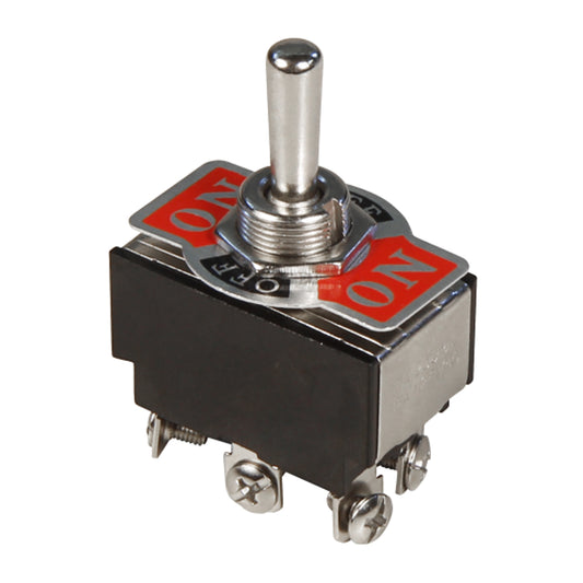 Kippschalter Metall 6-Kontakte 2UM 250V 3-Stellungen Ein/Aus/Ein KFZ Schalter