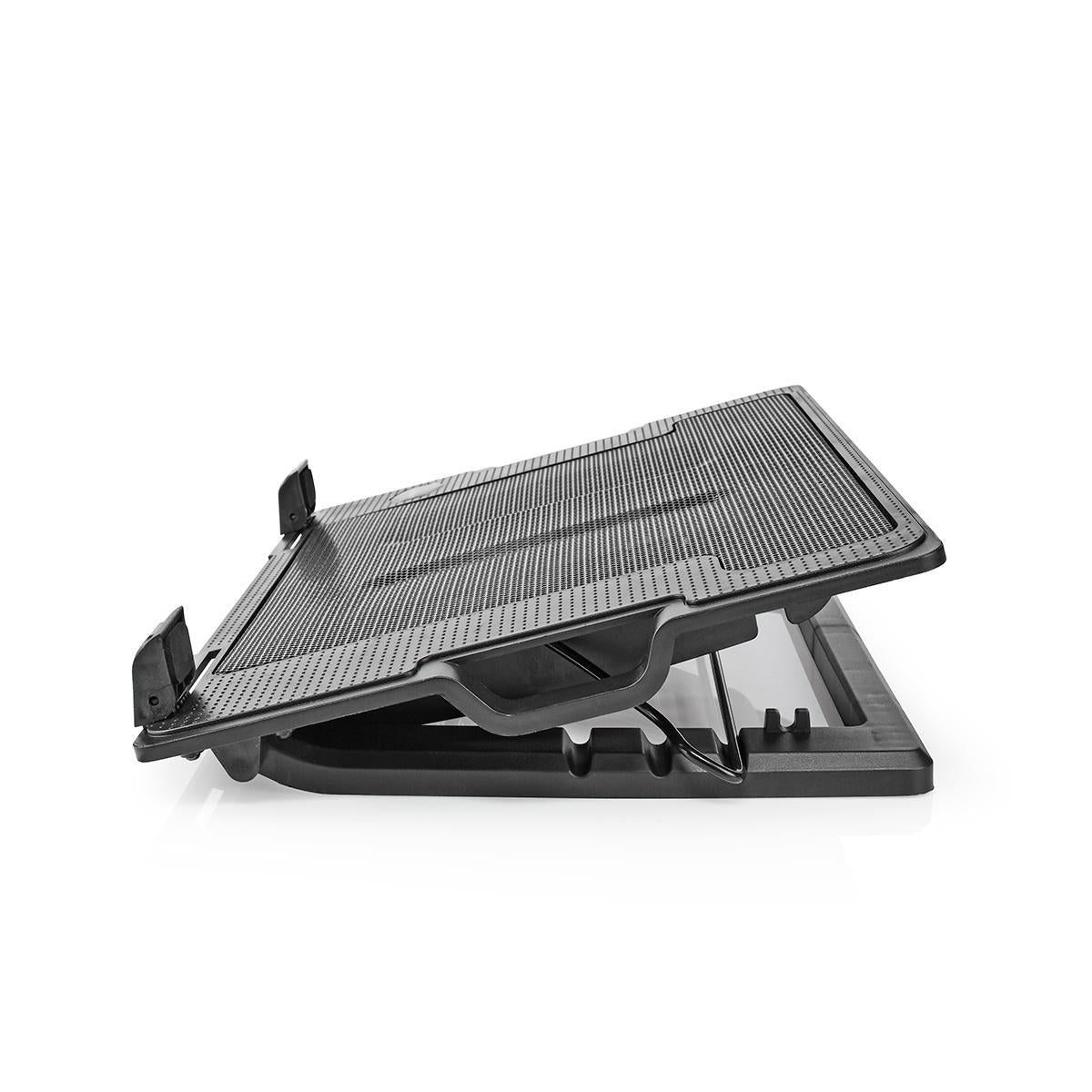 Notebook-Ständer mit aktiver Kühlung 14-18" LED Verstellbarer Laptophalter RGB