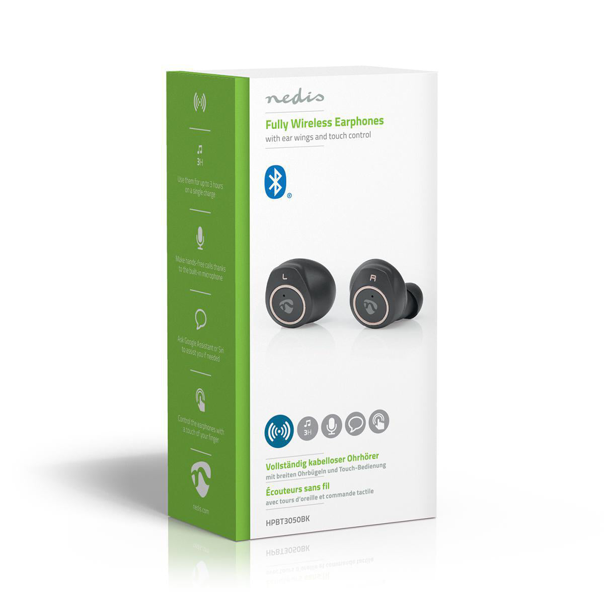 Kabellose Kopfhörer Bluetooth® InEarBuds Headset Ohrhörer IOS Android 3h Akku