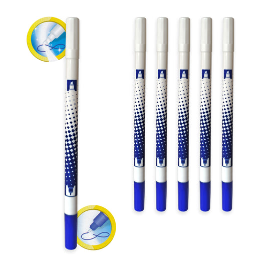 5x Tintenlöscher 2 Spitzen Tintenkiller Löschstift mit Keilspitze Überschreiber