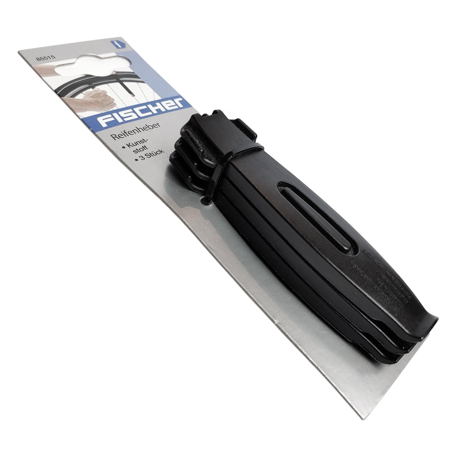 3x Reifenheber Set Fischer Fahrrad Montierhebel Reifenhebel MTB Bike Werkzeug