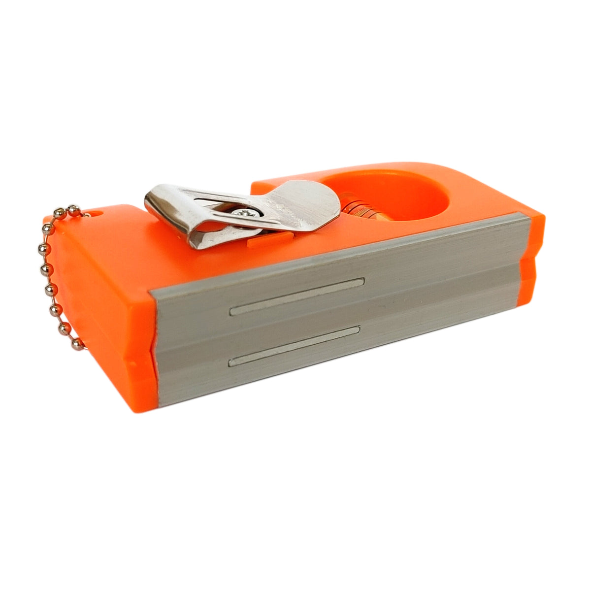 Wasserwaage 8,5cm Midi Pro mit Magnet Clip Halterung Zweiachsig Mini Waage