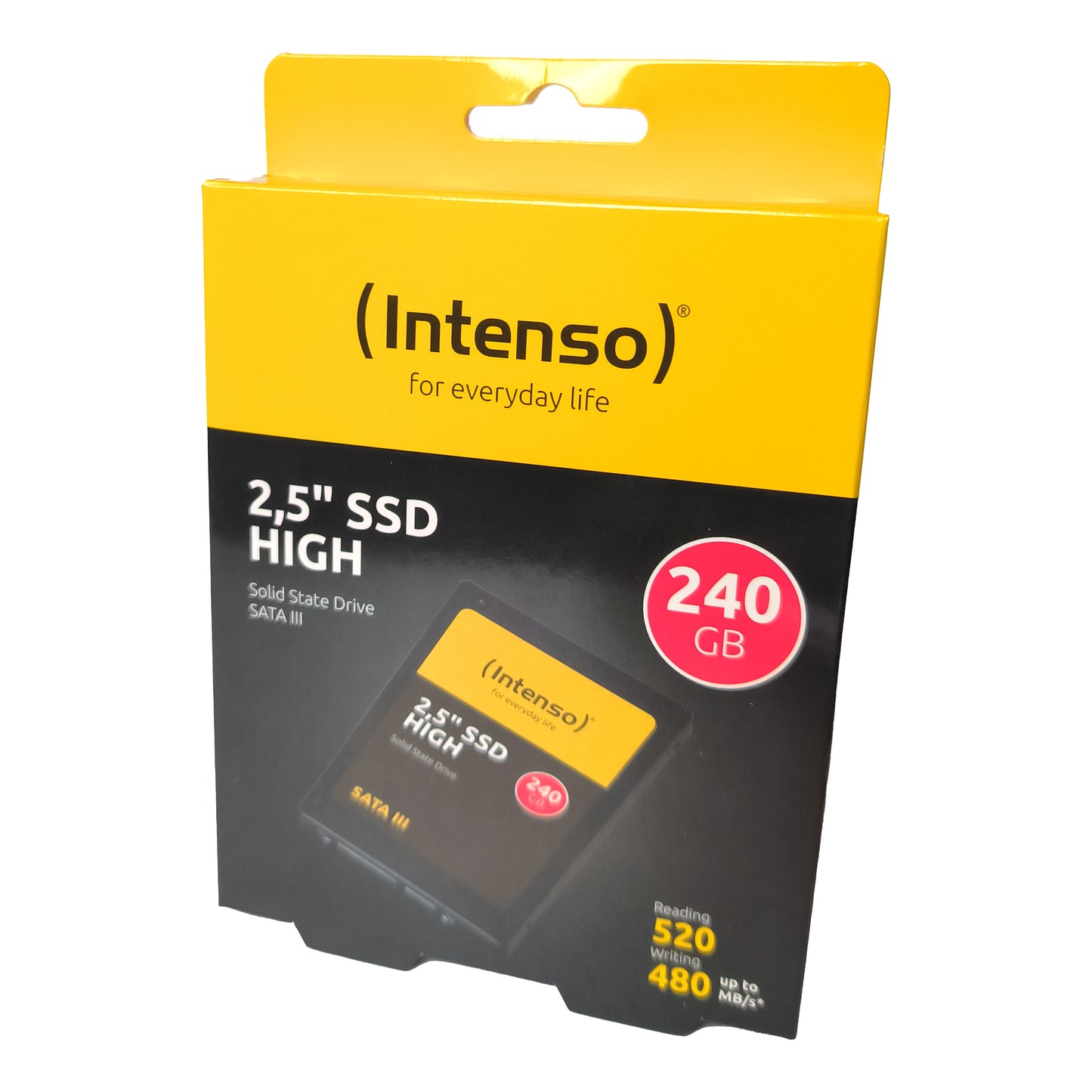 SSD 240GB Intenso 2,5" SATA 6GB/s interne Festplatte HDD Serial ATA-600 Speicher