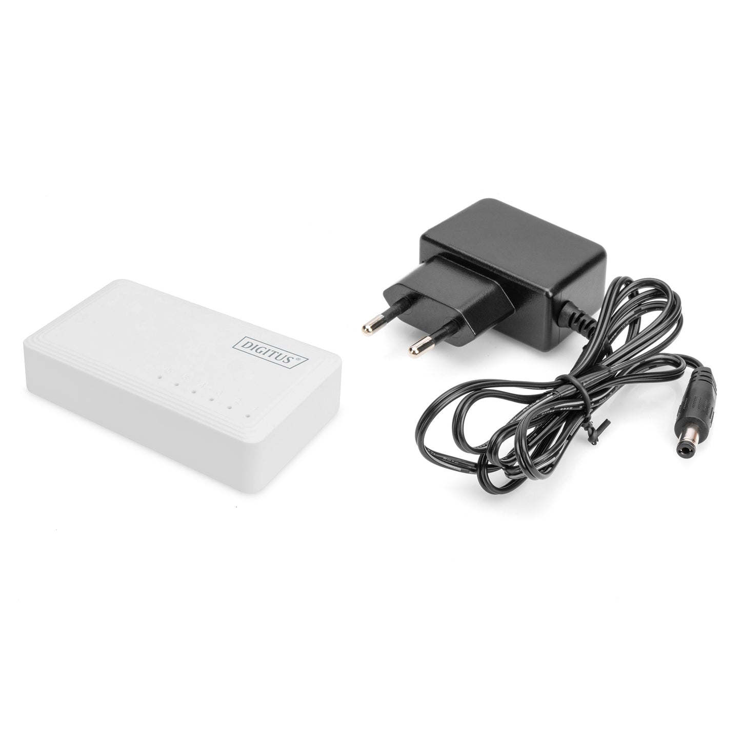Gigabit Ethernet Switch Digitus 5-Port 10/100/1000 Netzwerk LAN Verteiler Hub