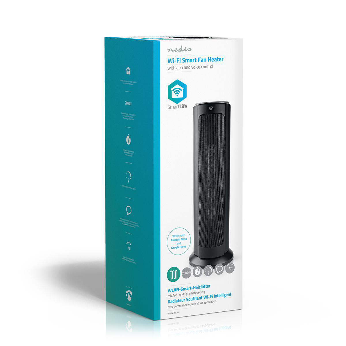 Heizlüfter Smartlife Heizung Kühlung Wlan Schnellheizer Heizstrahler Ventilator