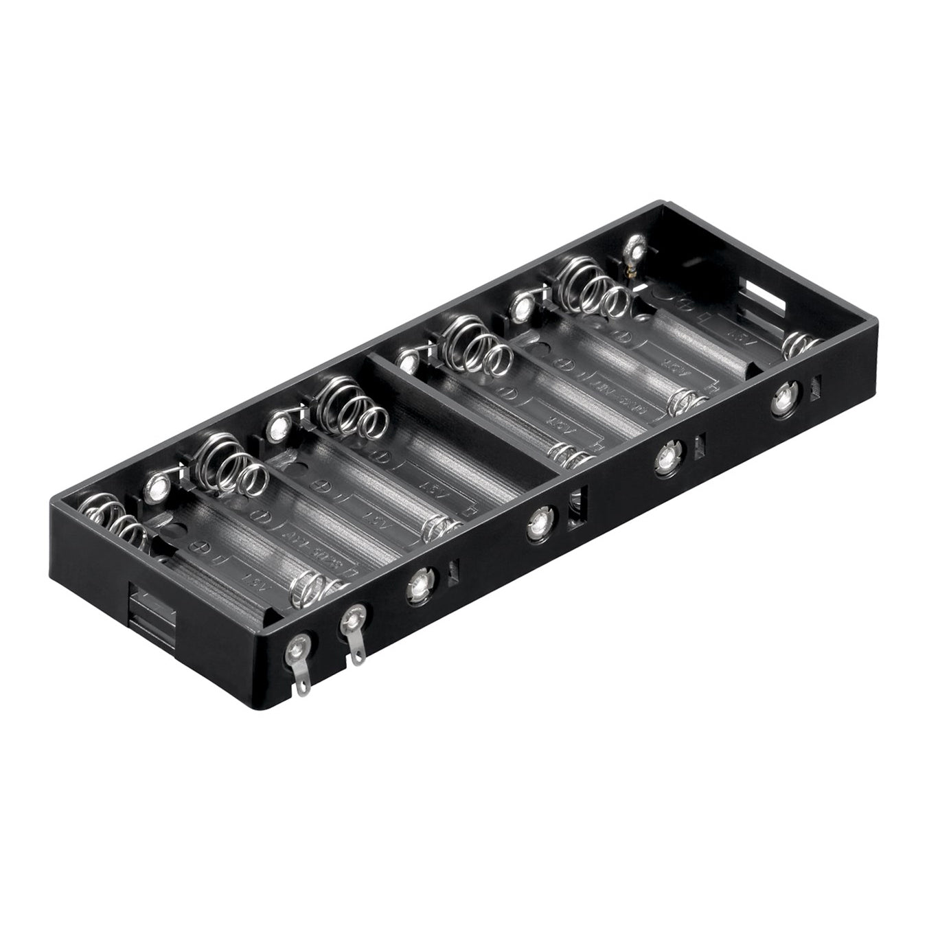 10x Batteriehalter für je 10x AA Mignon Batterien Akkuhalter Batteriegehäuse HR6