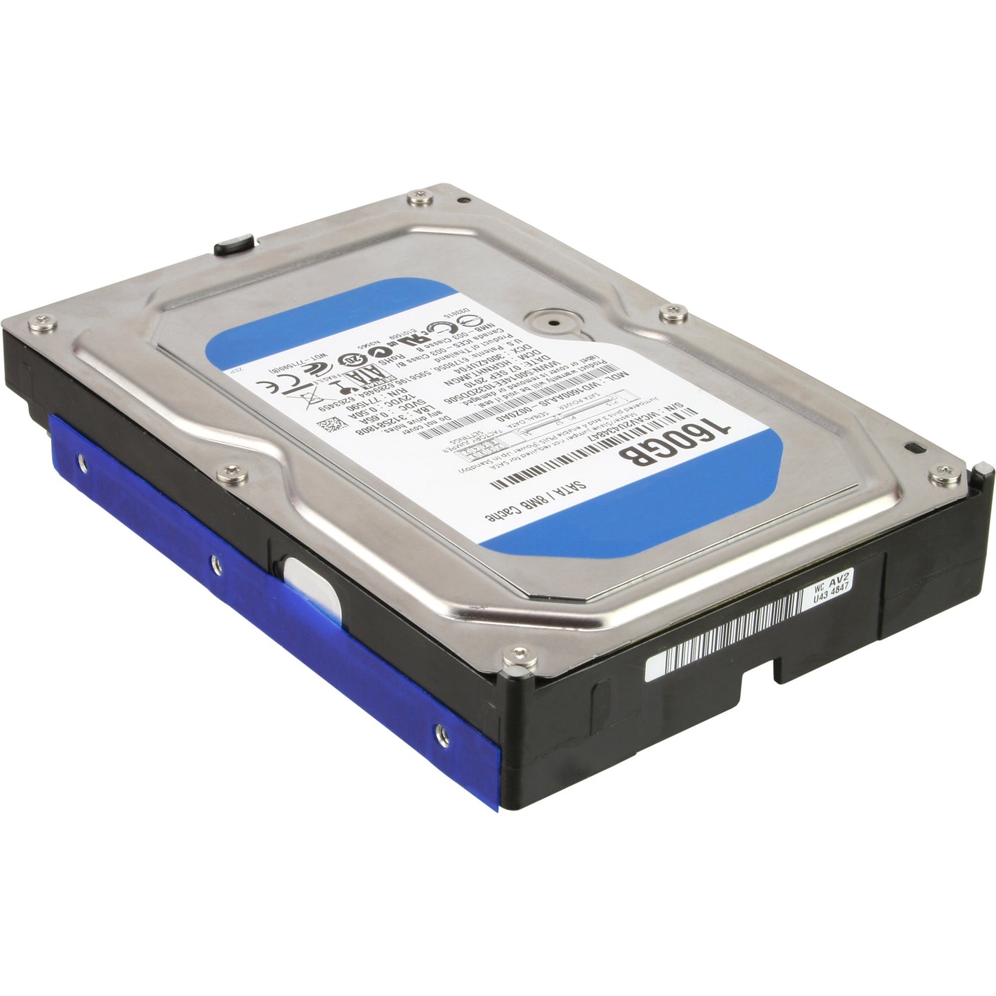 Festplatten Laufwerk Entkoppler Silikon Unterlegschienen 2er Set HDD Halterungen