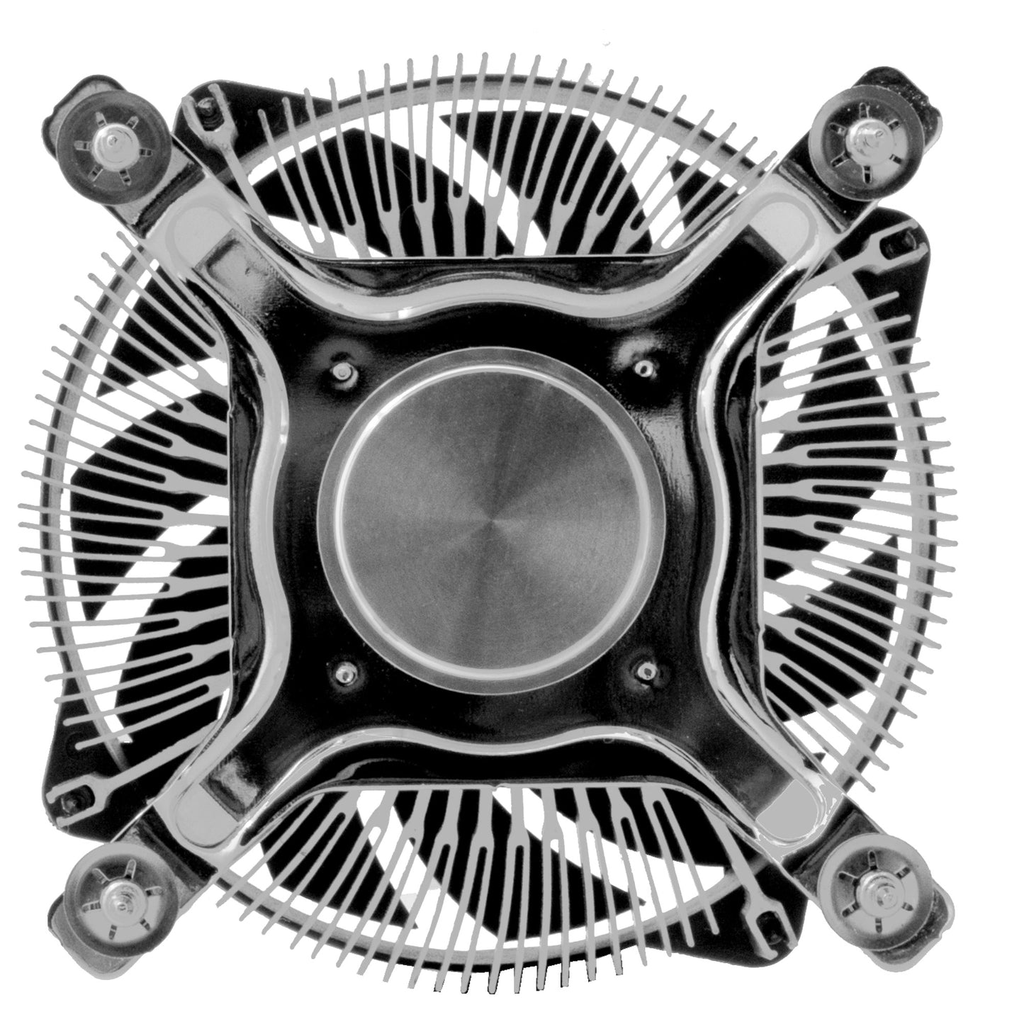 CPU Kühler für Intel Sockel LGA1156 Lüfter inkl. Wärmeleitpaste DC-155A915Z/R PC