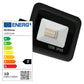 Außenstrahler LED 10W Flach 3000-4000K Flutlichtstrahler 850l IP66 Fluter Licht