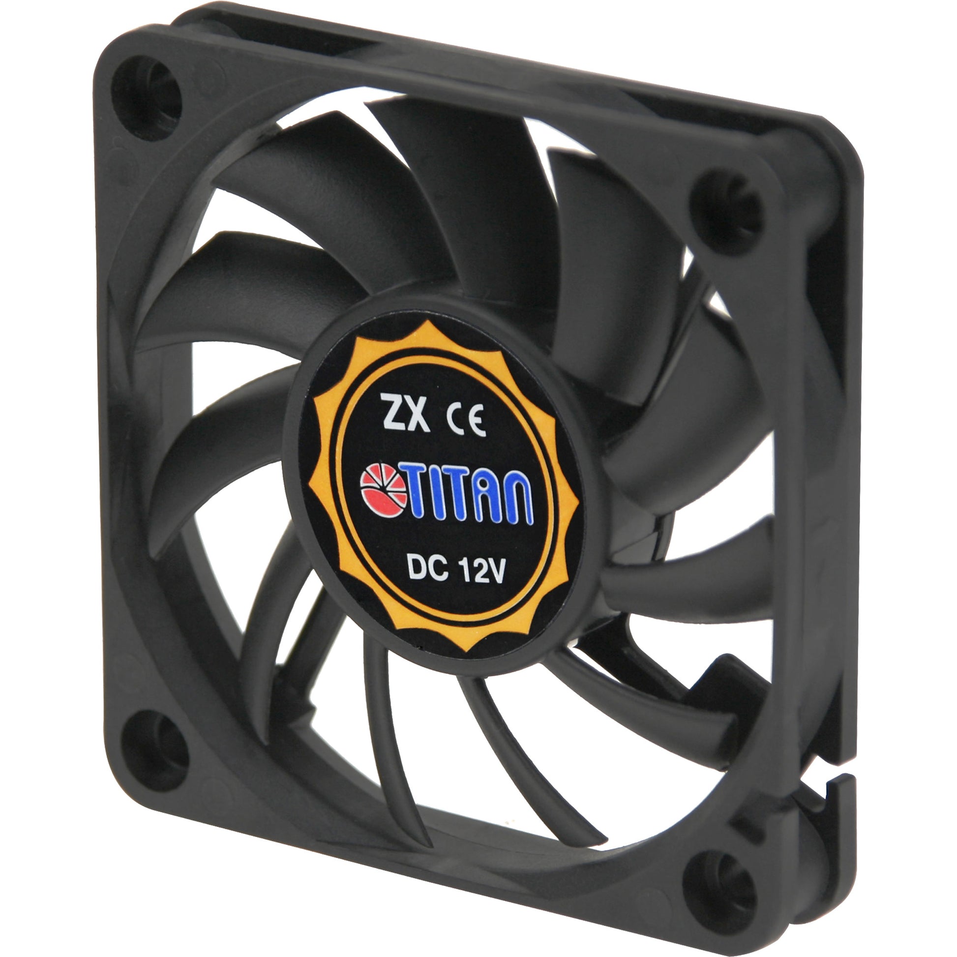 60mm Titan Lüfter von schräg vorn