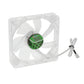 Lüfter Titan Green Vision 120mm 80mm 92mm Transparent Leise 12V PC Gehäuselüfter