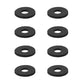 Festplatten Entkoppler 8 Stk. Gummi Unterlegscheiben Rund Set HDD Halterungen