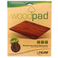Echtholz Mauspad Walnuss Holz Mousepad WoodPad Rutschfest Mausmatte Flach Design