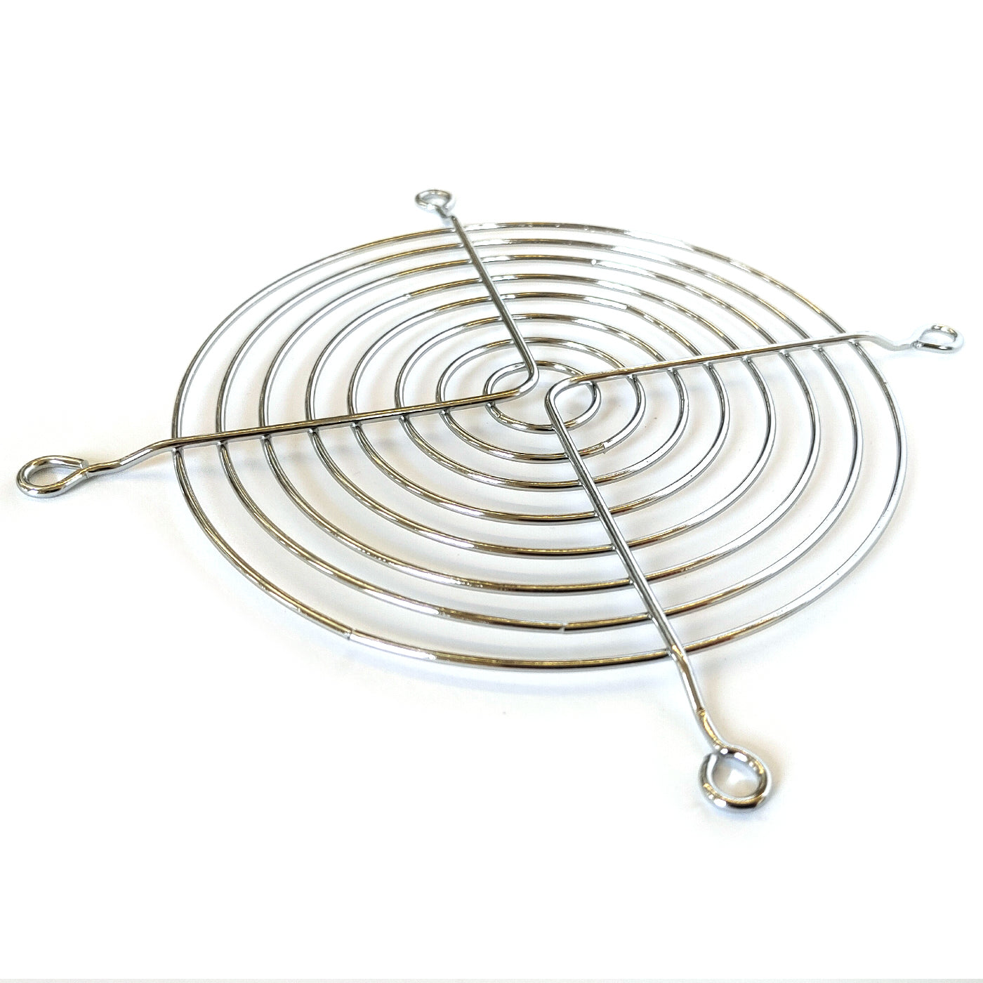 4x Lüftergitter für 120x120mm Lüfter Schutzgitter Metall Abdeckung Fingerschutz