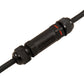 2x Kabel-Verbinder Wasserdicht 107mm 3-Polig Kabelmuffe Muffe 250V Dosenmuffe