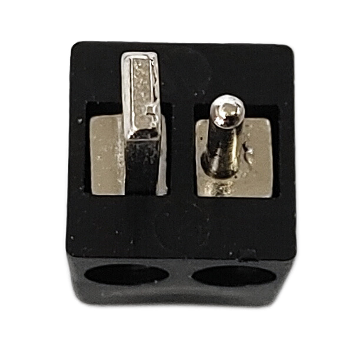 10x Lautsprecherstecker Mini DIN gewinkelt Schwarz schraubbar Audio Boxenstecker