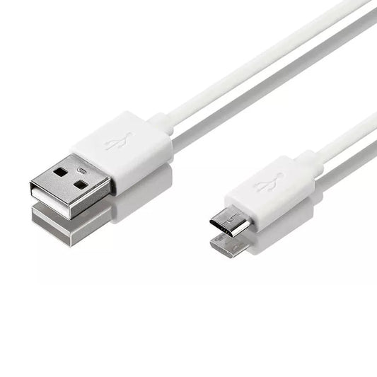 Micro USB Ladekabel für alle micro-USB Geräte 96cm Weiss Datenkabel Mikro