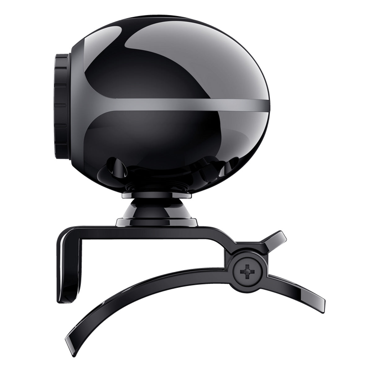 Trust Exis Webcam in der Seitenansicht