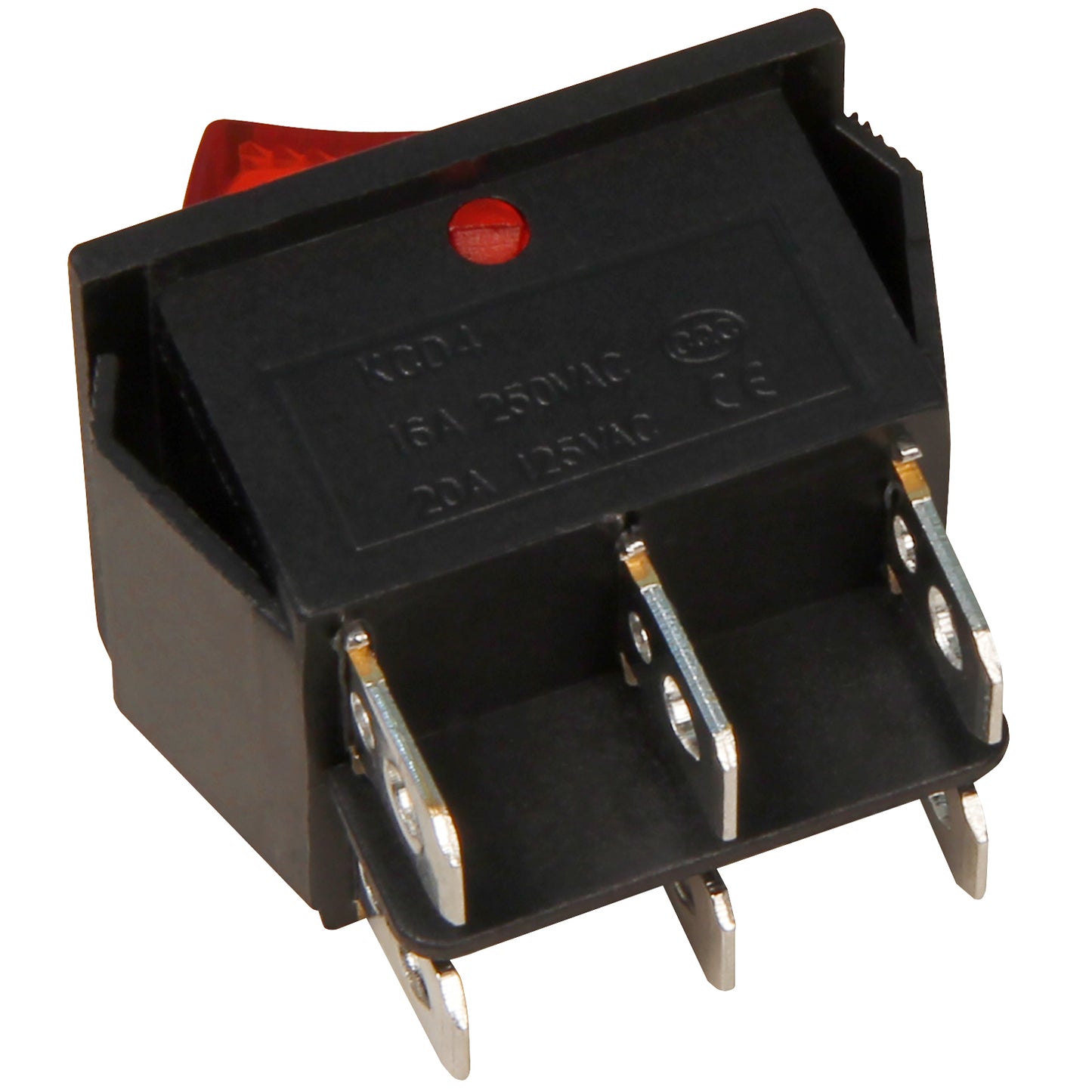 Wippenschalter 6 Polig Ein/Aus/Ein 250V 10A Kippschalter Wippschalter 3 Stellung
