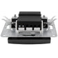 Schalter mit Orientierungslicht u. Rahmen anthrazit 250V Lichtschalter Taster UP