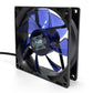 Blacknoise NB-BlackSilentFan XE-1 92mm inkl. 4 Entkoppler - Ultra Silent Lüfter Bundle 12V