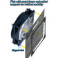 Mobiler USB Lüfter 140mm Titan Kühler Leise Drehzahlregler 14cm 5V KFZ Camping