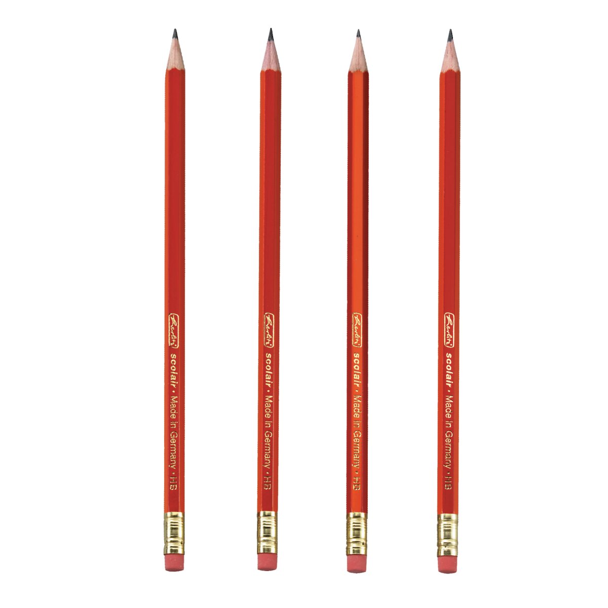 Bleistifte Herlitz Scolair Skizzo H, HB, B, 2B bruchsichere Graphitmine
