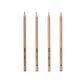 Bleistifte Herlitz Scolair Skizzo H, HB, B, 2B bruchsichere Graphitmine