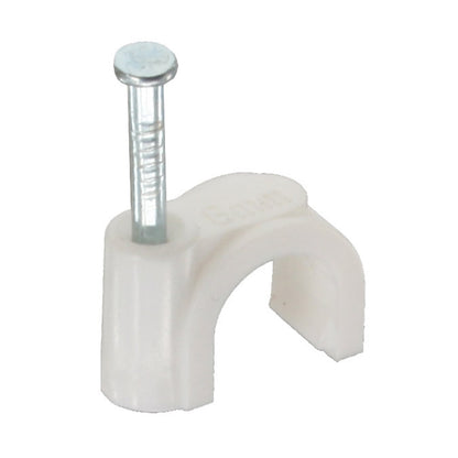 Kabelclips Rund Eckig 8mm 10mm 20mm Kabelklemmen Kabelschellen Kabelführung