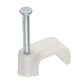 Kabelclips Rund Eckig 8mm 10mm 20mm Kabelklemmen Kabelschellen Kabelführung