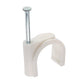 Kabelclips Rund Eckig 8mm 10mm 20mm Kabelklemmen Kabelschellen Kabelführung