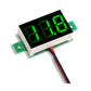 LED Voltmeter Mini 3-30V Rot Grün Blau Digital Anzeige Einbau Spannungsmesser
