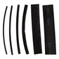 100x Schrumpfschlauch Set in Box 10cm Schwarz Weiß Schrumpfschläuche Sortiert