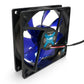 Blacknoise NB-BlackSilentFan XE-1 92mm inkl. 4 Entkoppler - Ultra Silent Lüfter Bundle 12V