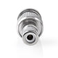 Adapter BNC Stecker Cinch Buchse Kupplung Audio Video RCA Chinch Antenne Wandler