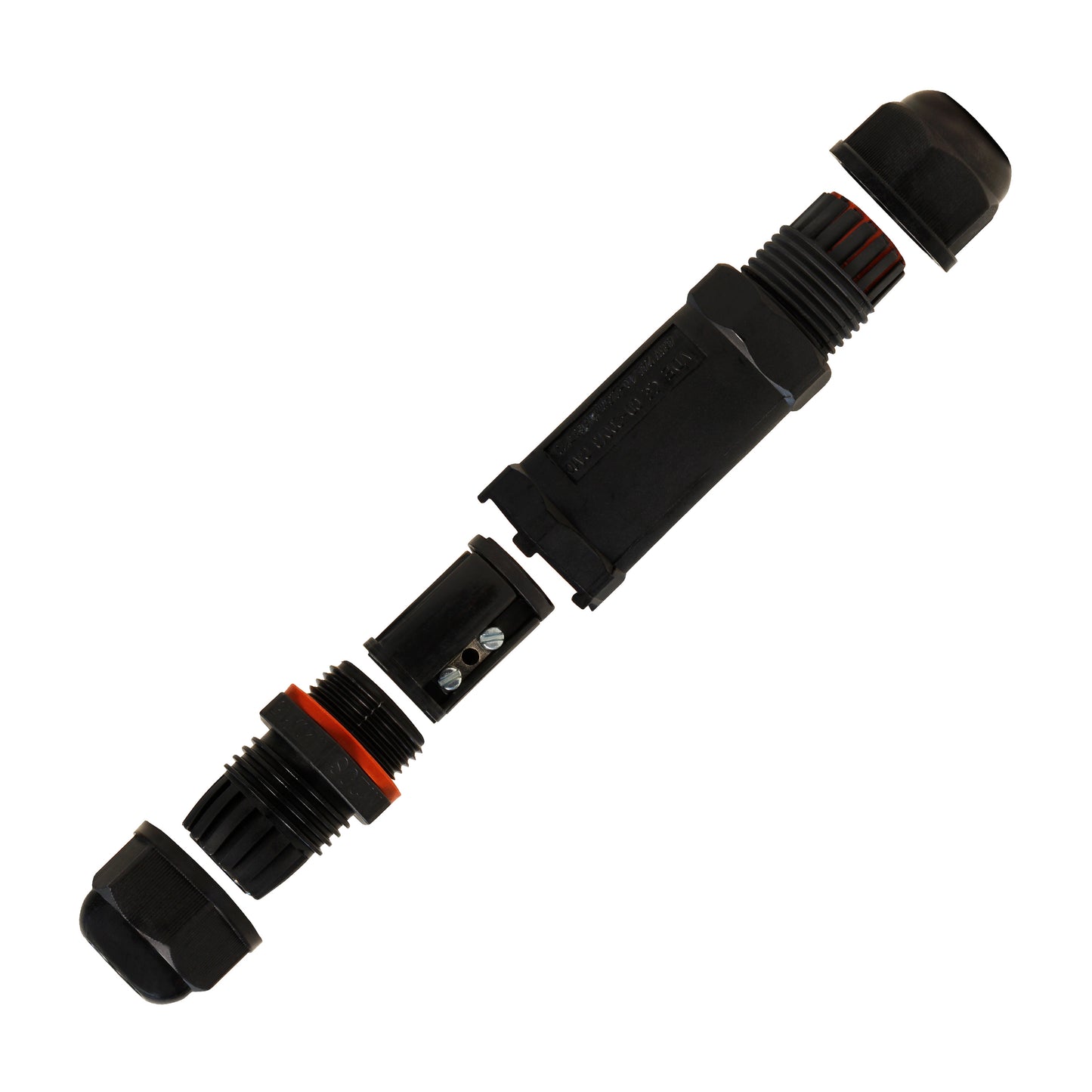 Kabel-Verbinder Wasserdicht 107mm 3-Polig Kabelmuffe Muffe 250V Dosenmuffe 16A