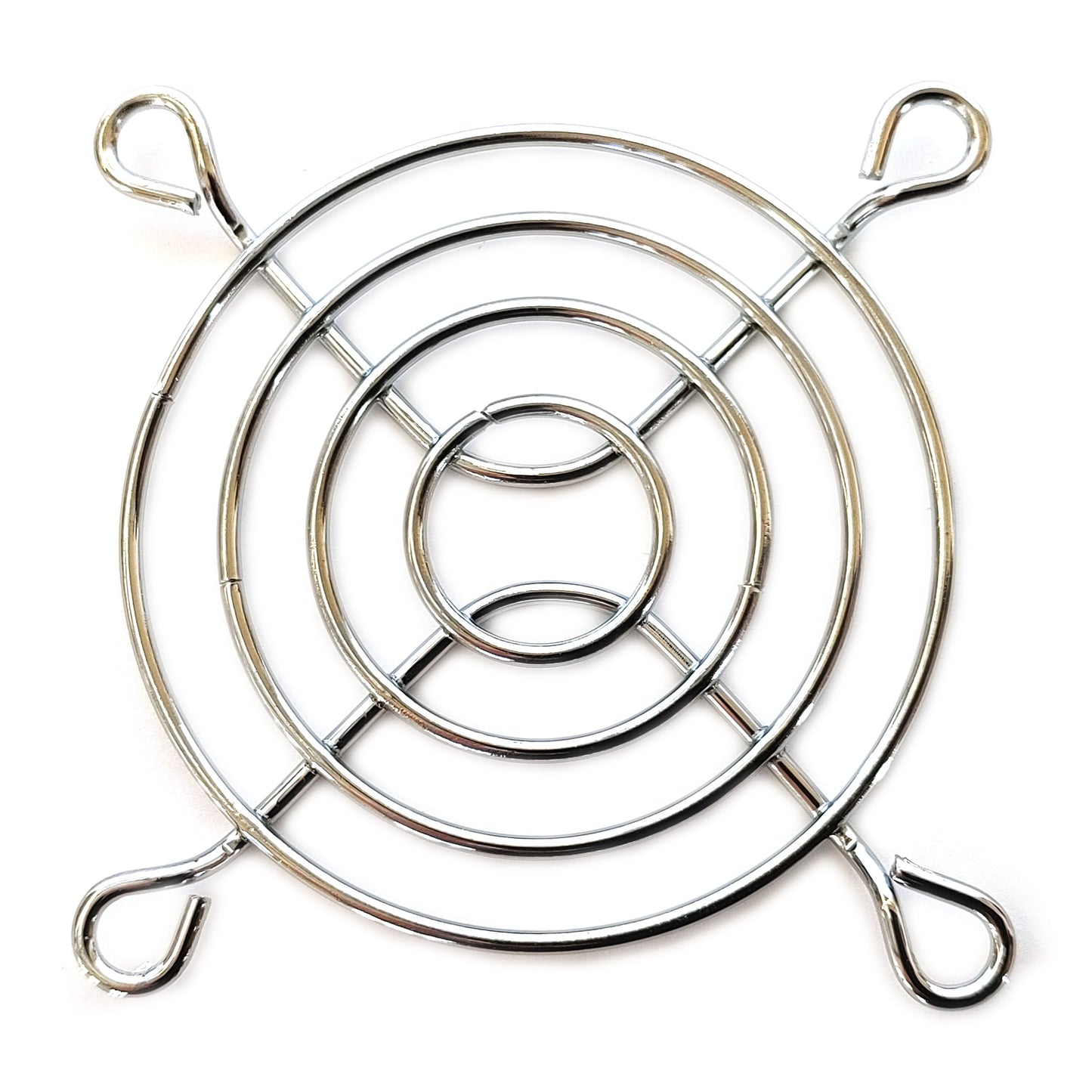 4x Lüftergitter für 60 x 60mm Lüfter Schutzgitter Metall Abdeckung Fingerschutz