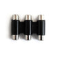 Cinch Kupplung 3-fach Audio Adapter Verbinder RCA Buchse Stereo Mono Chinch YUV