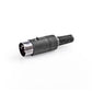 10x DIN-Stecker 5polig Schwarz Rund Audio Video Phono Lautsprecher Diodenstecker