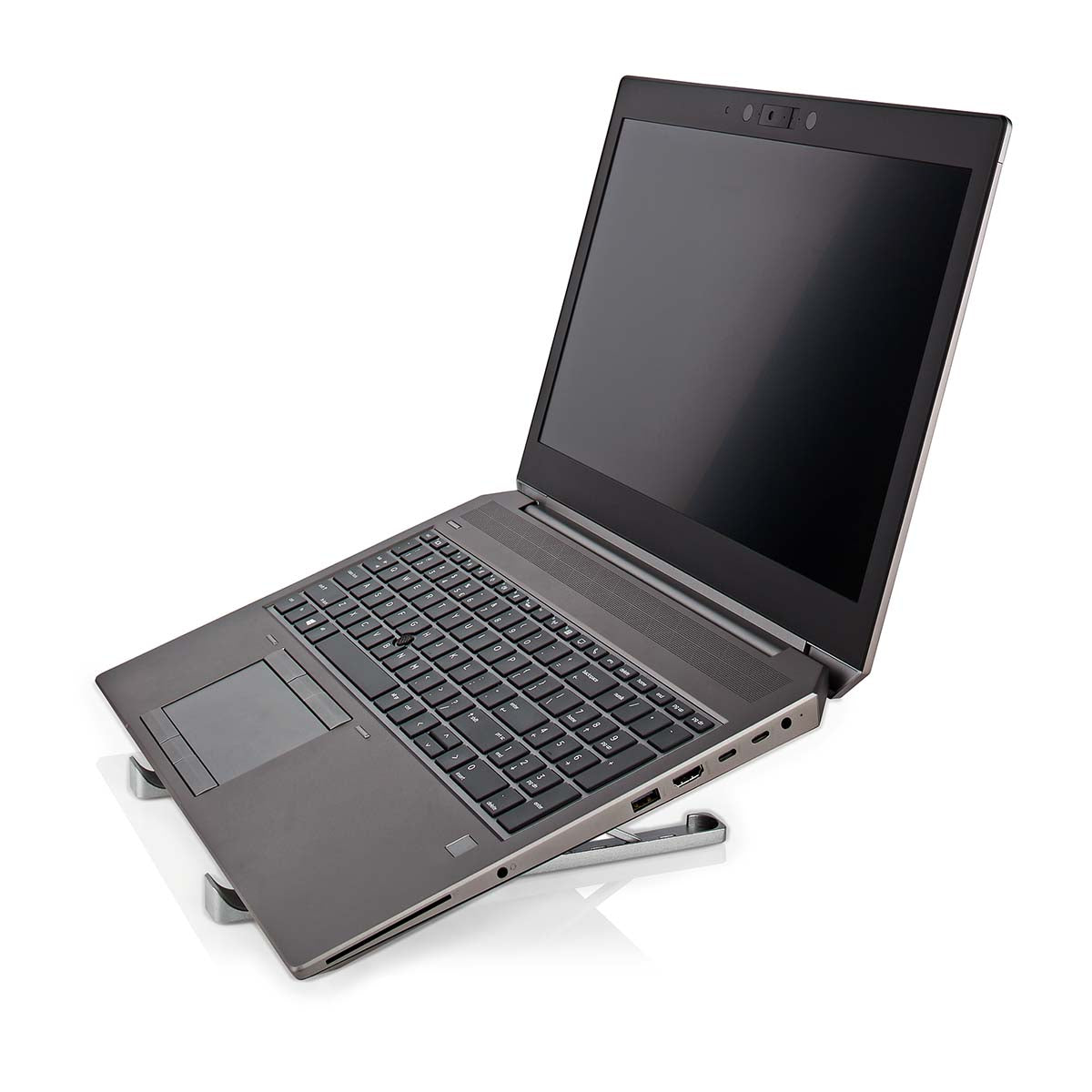Ständer f. Notebook Laptop Tablet Smartphone 5-17" faltbar neigbar Metall Halter